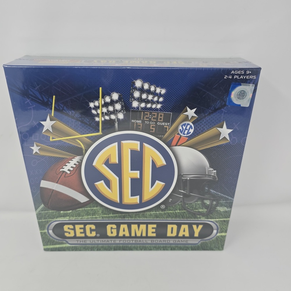 SEC GAME DAY FOOTBALL -  Football Board Game‎  Family Game Night Complete SEALED